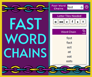 Fast Word Chains