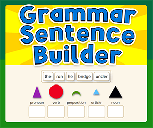 Grammar Sentence Builder game