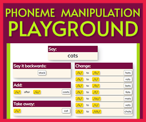 Phoneme Manipulation Playground