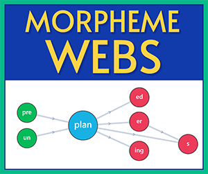 Morpheme Webs screenshot